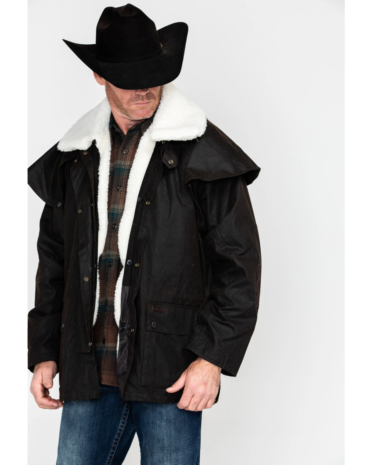 Outback Trading Co Men's Wool Drover Liner Vest - Image 3