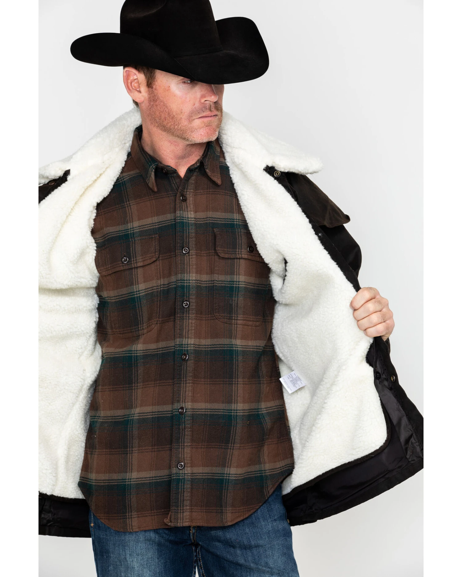 Outback Trading Co Men's Wool Drover Liner Vest - Image 2