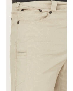 Brothers & Sons Men's Weathered Ripstop Stretch Slim Straight Pants