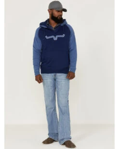 Kimes Ranch Men's Burn Off Horns Logo Hooded Sweatshirt