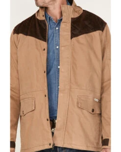 Cody James Men's Olton Utility Canvas Rancher Hooded Jacket